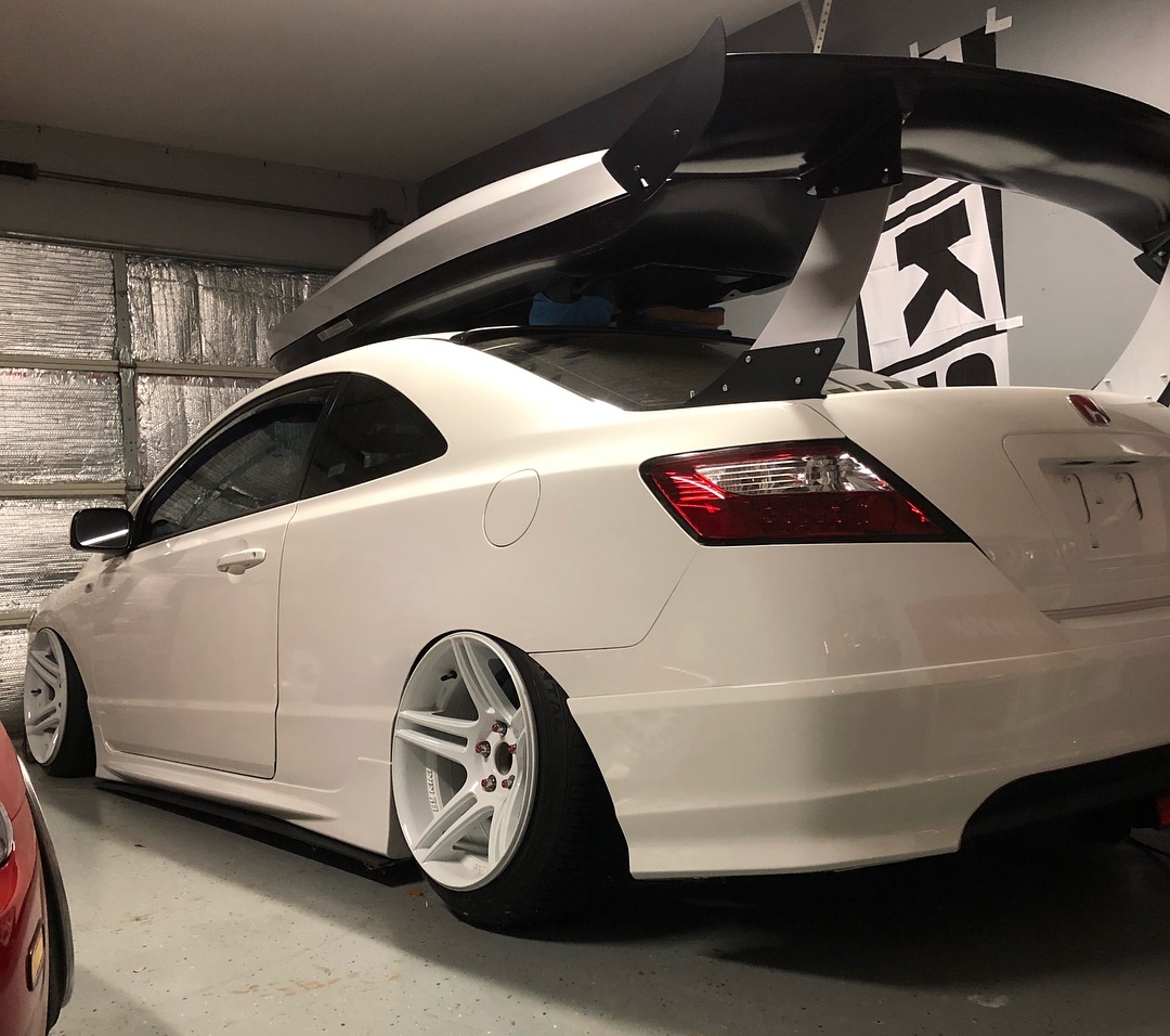 Civic Coupe Mugen Style Side Skirts Version 2